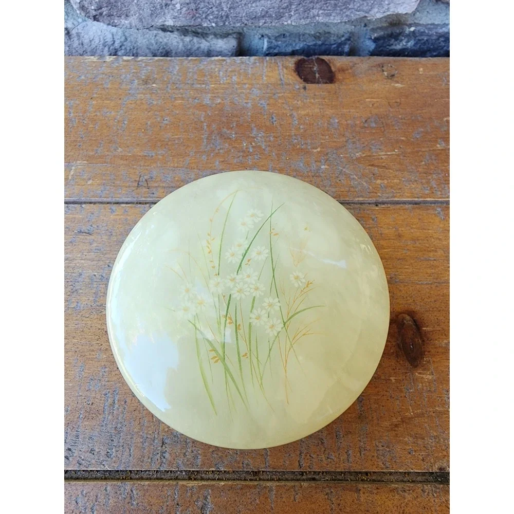 Trinket Box With Hinged Lid